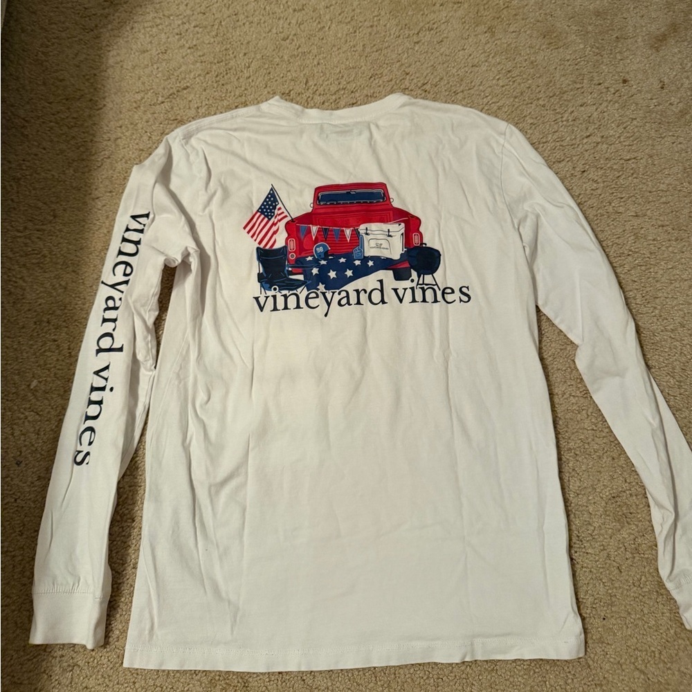 Vineyard Vines America Inspired Long Sleeve Tee - Picture 5 of 6